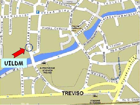 Mappa per raggiungere l'associazione